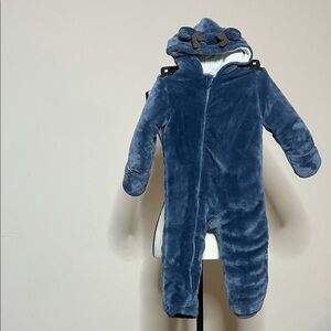 Cozy Blue Kids One Piece Bodysuit